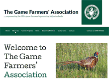 Tablet Screenshot of gfa.org.uk