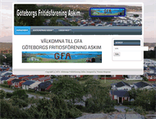 Tablet Screenshot of gfa.nu